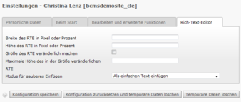 Reiter Rich-Text-Editor
